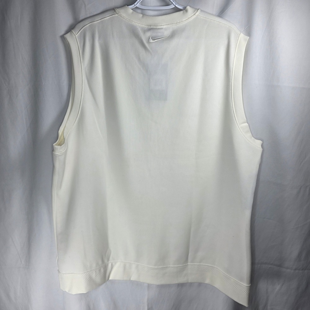 Nike Golf Dri-FIT V-Neck Sweater Vest Mens XXL White AV5225-133 - Picture 2 of 9